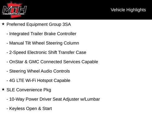 Used 2020 GMC Sierra 3500 SLE w/ SLE Convenience Package AWD/4WD image 10