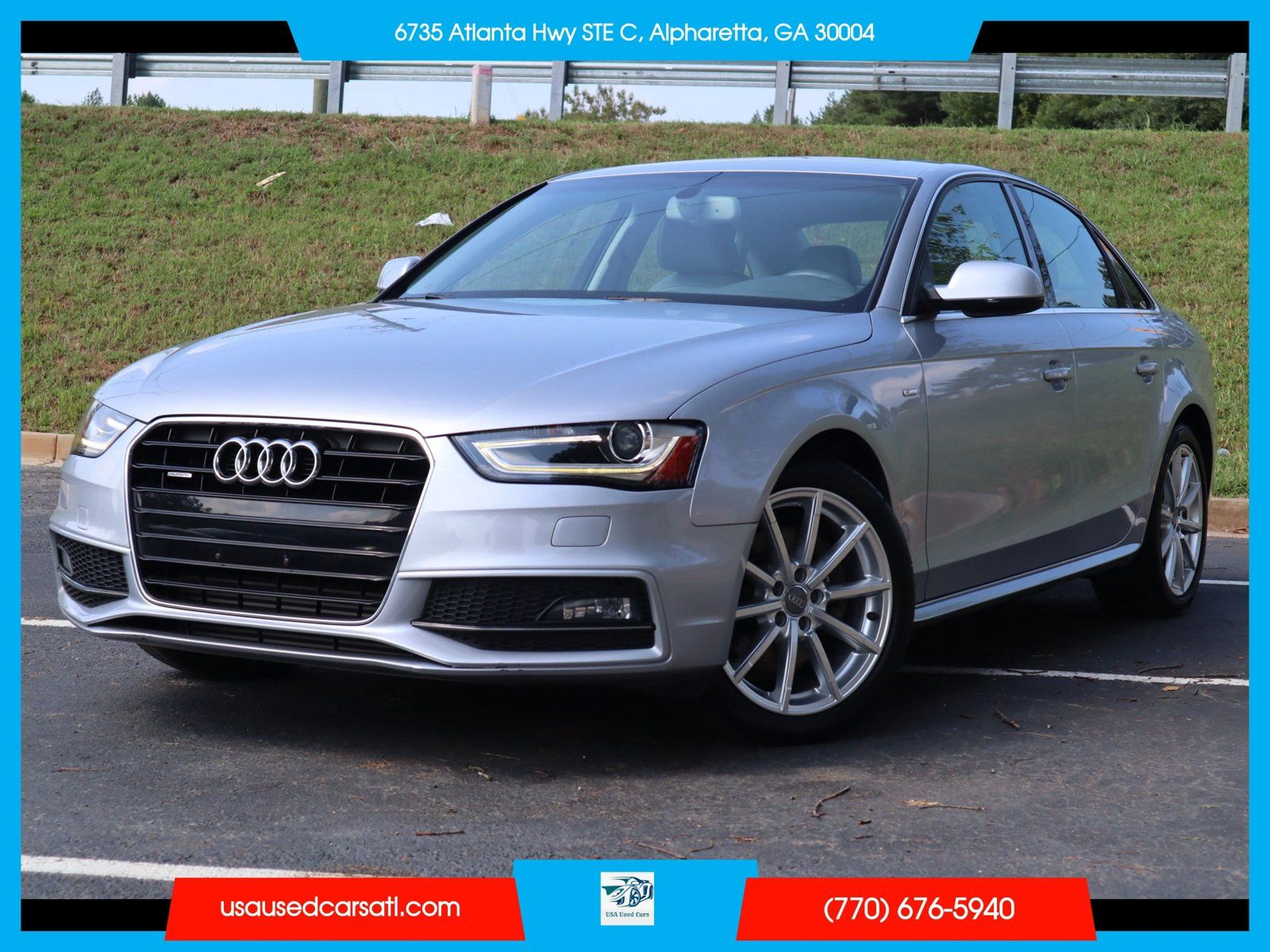 Used 2016 Audi A4 2.0T Premium Plus w/ Technology Package AWD/4WD image 1