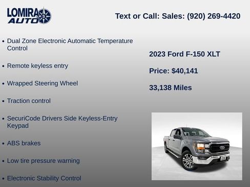 Used 2023 Ford F150 XLT w/ Equipment Group 301A Mid AWD/4WD image 21