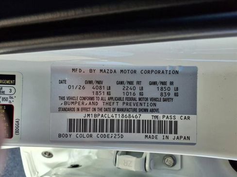 New 2026 MAZDA MAZDA3 2.5 S Sedan w/ Preferred Pkg image 7