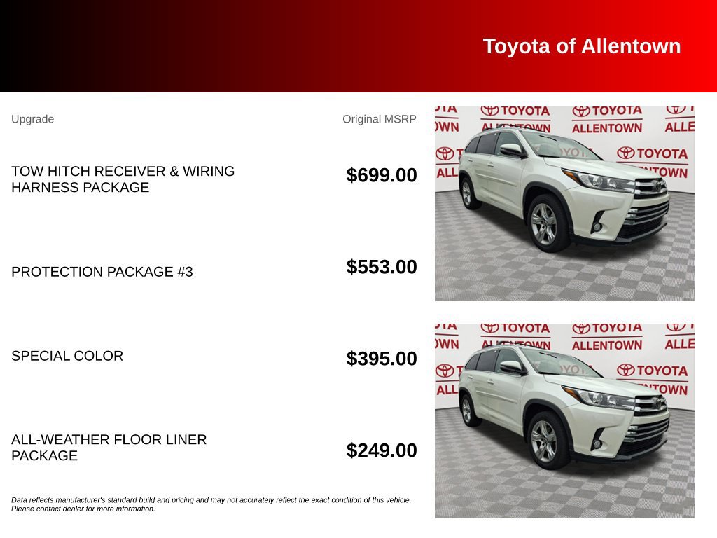 Used 2018 Toyota Highlander Limited AWD/4WD image 5