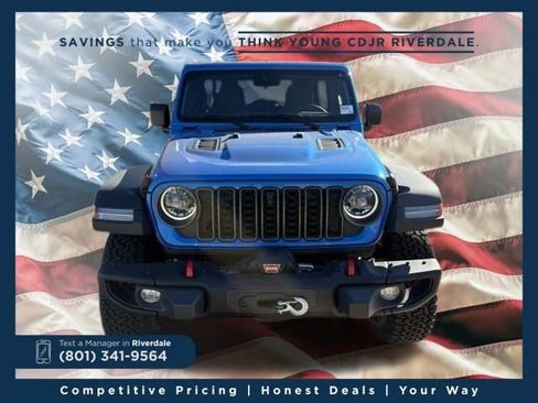 New 2025 Jeep Wrangler Unlimited Rubicon w/ Steel Bumper Group image 5