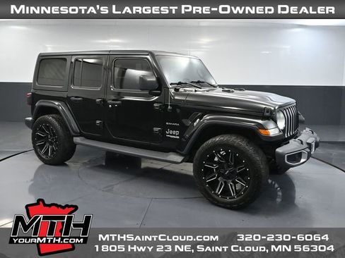 Used 2020 Jeep Wrangler Unlimited Sahara w/ Dual Top Group image 1