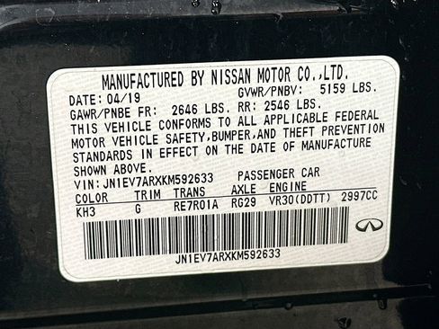 Used 2019 INFINITI Q50 Luxe AWD/4WD image 31