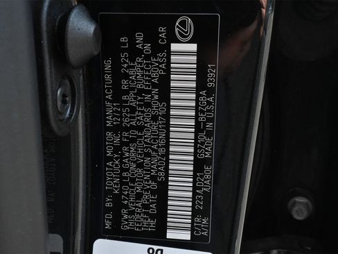 Used 2022 Lexus ES 350 w/ Premium Package image 33