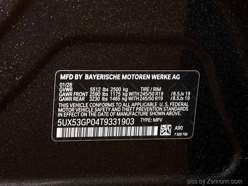 Used 2026 BMW X3 xDrive30i w/ Convenience Package AWD/4WD image 8