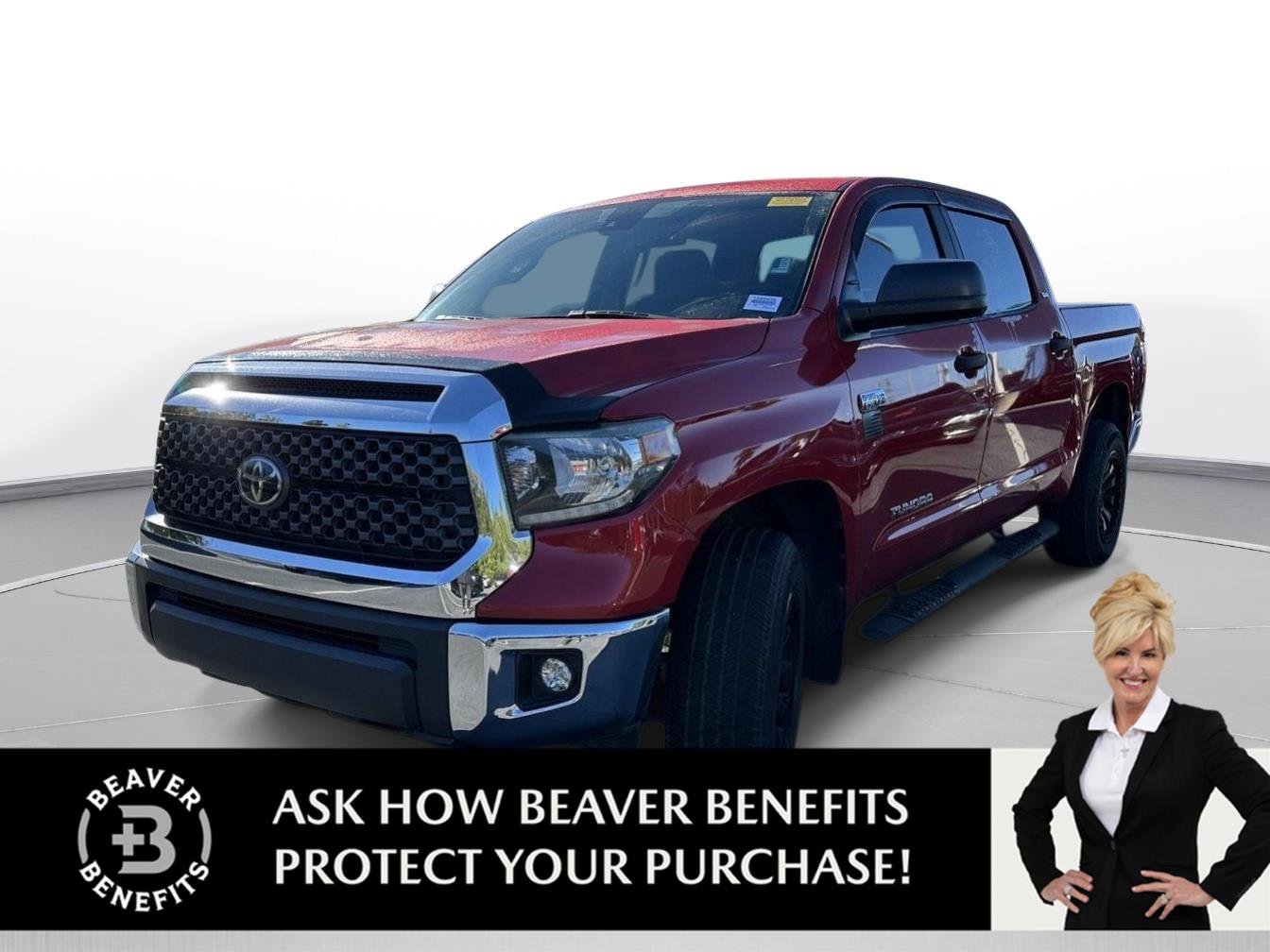 Used 2021 Toyota Tundra SR5 w/ SR5 Leather Package RWD image 1