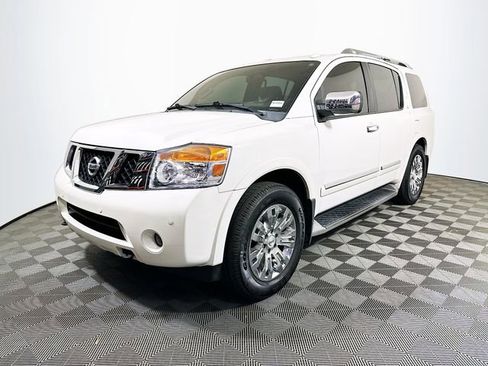 Used 2015 Nissan Armada Platinum w/ 2nd Row Captain Seat Package image 4