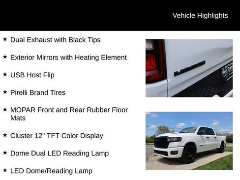 New 2026 RAM 1500 Laramie w/ Night Edition AWD/4WD image 15