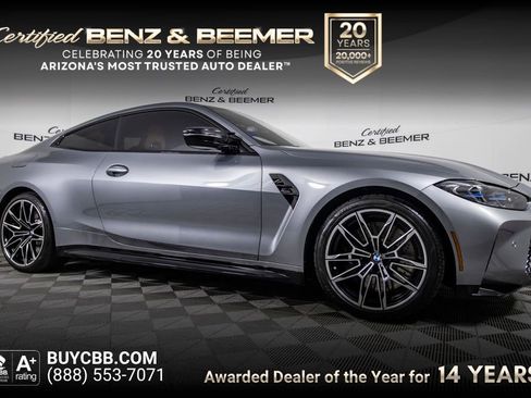 Used 2024 BMW M4 Competition w/ Executive Package RWD image 1