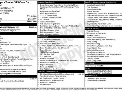 New 2026 Toyota Tundra SR5 w/ SR5 Convenience Package