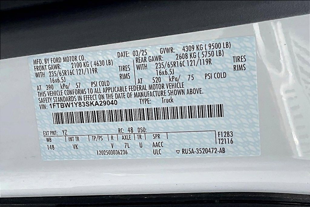 Used 2025 Ford Transit 350 Low Roof w/ Electrician Trade Package RWD image 12