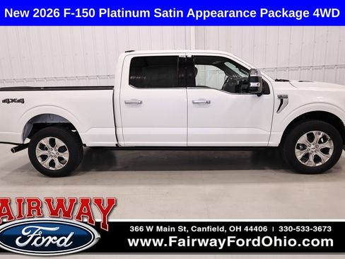 New 2026 Ford F150 Platinum w/ Equipment Group 702A High AWD/4WD image 1