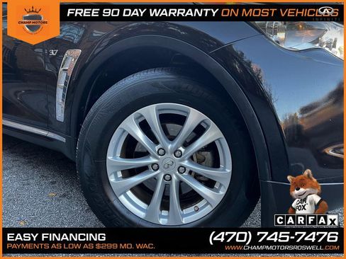 Used 2017 INFINITI QX70 2WD w/ Premium Package image 7