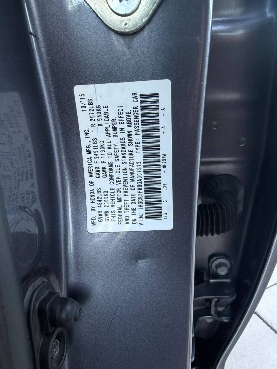 Used 2016 Honda Accord EX-L image 32