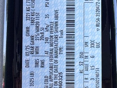 New 2025 Ford F150 Lariat w/ Equipment Group 501A Mid image 14