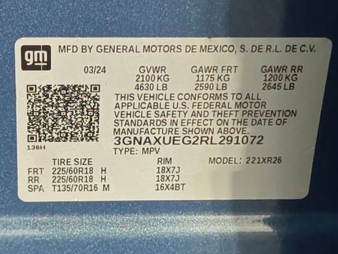 Used 2024 Chevrolet Equinox LT AWD/4WD image 59