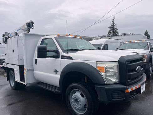 Used 2012 Ford F550 4x4 Regular Cab Super Duty w/ Payload Upgrade Pkg image 2