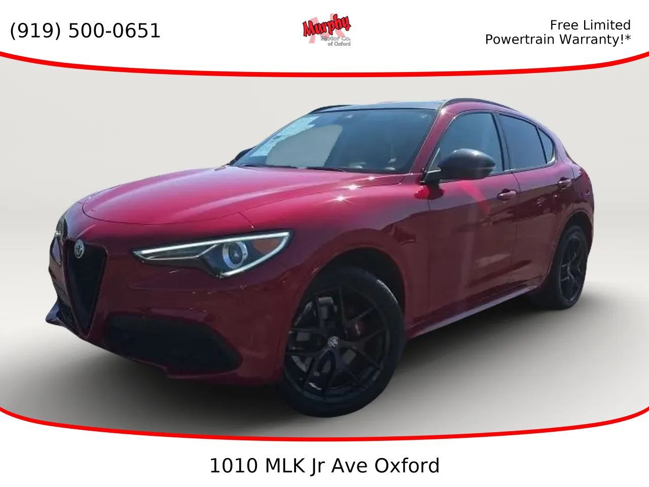 Used 2020 Alfa Romeo Stelvio Sport w/ Quick Order Package 22K Sport RWD image 1