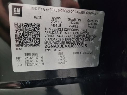 Used 2018 Chevrolet Equinox LT image 33