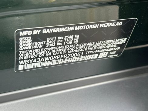 Certified 2023 BMW i4 eDrive35 w/ Premium Package RWD image 39