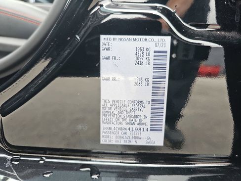 Used 2023 Nissan Altima 2.5 SR FWD image 32