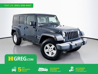Used 2017 Jeep Wrangler Unlimited Sport w/ Quick Order Package 24S