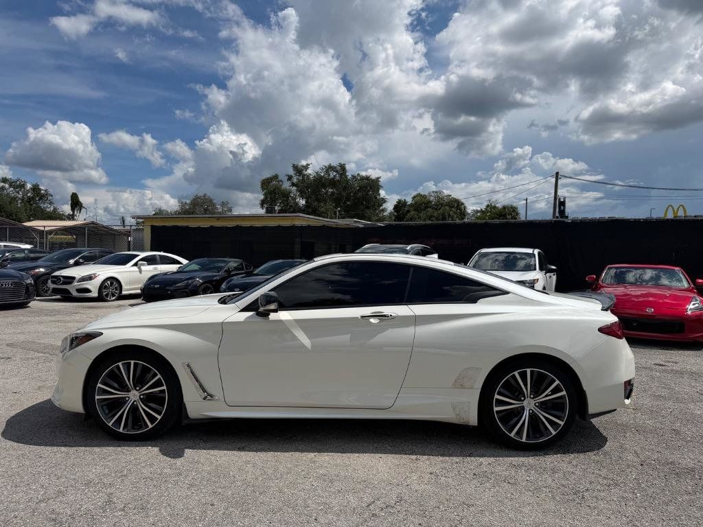 Used 2018 INFINITI Q60 2.0t w/ Sensory Package 2.0T Luxe RWD image 8
