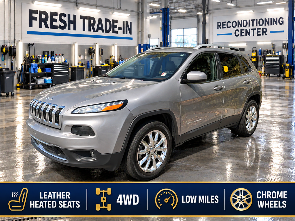 Certified 2017 Jeep Cherokee Limited AWD/4WD image 1