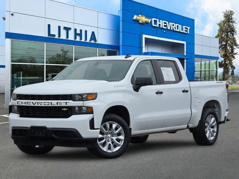 Used 2022 Chevrolet Silverado 1500 Custom AWD/4WD image 1