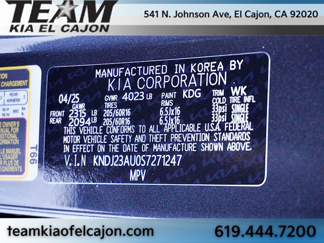 Certified 2025 Kia Soul LX w/ LX Technology Package FWD image 34
