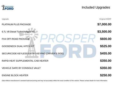 Used 2026 Ford F450 Platinum w/ Platinum Plus Package AWD/4WD image 3