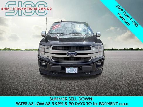Used 2019 Ford F150 Platinum w/ Technology Package AWD/4WD image 2