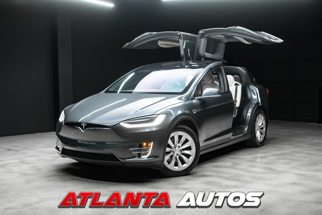 Used 2020 Tesla Model X Long Range AWD/4WD image 1