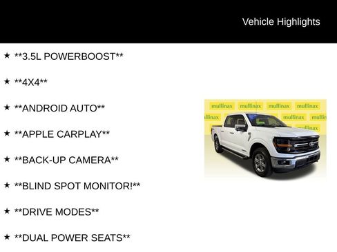 Certified 2024 Ford F150 XLT w/ Equipment Group 302A MID AWD/4WD image 12