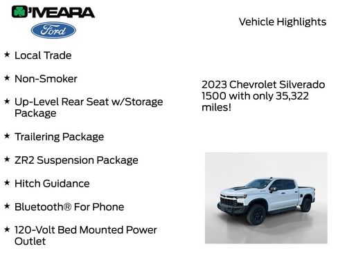 Used 2023 Chevrolet Silverado 1500 ZR2 w/ ZR2 Bison Edition AWD/4WD image 7