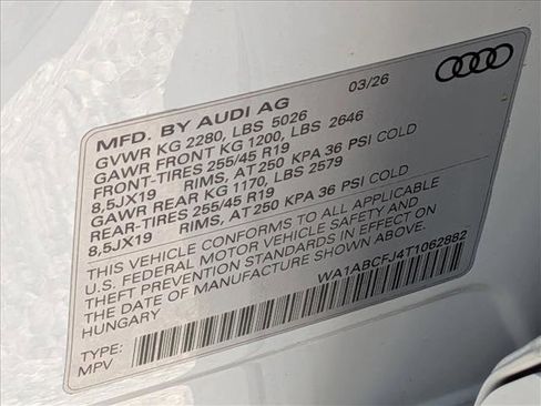 New 2026 Audi Q3 quattro 2.0T AWD/4WD image 19