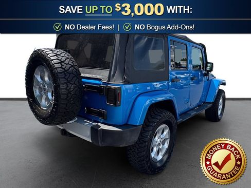 Used 2015 Jeep Wrangler Unlimited Sahara w/ Connectivity Group AWD/4WD image 7