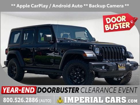 Used 2021 Jeep Wrangler Unlimited Sport image 1