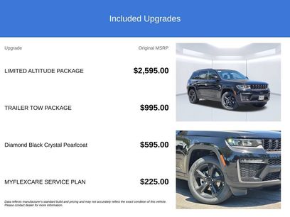 New 2026 Jeep Grand Cherokee Limited w/ Limited Altitude Package