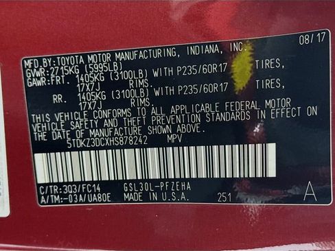 Used 2017 Toyota Sienna LE image 30