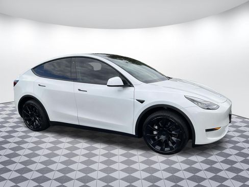 Used 2020 Tesla Model Y Long Range AWD/4WD image 1