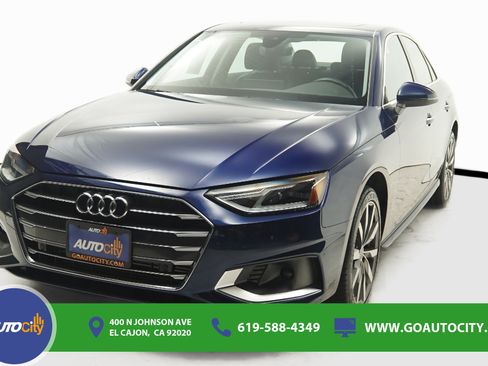 Used 2020 Audi A4 2.0T Premium w/ Convenience Package FWD image 1