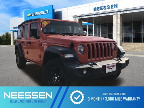 Used 2020 Jeep Wrangler Unlimited Sport S image 1