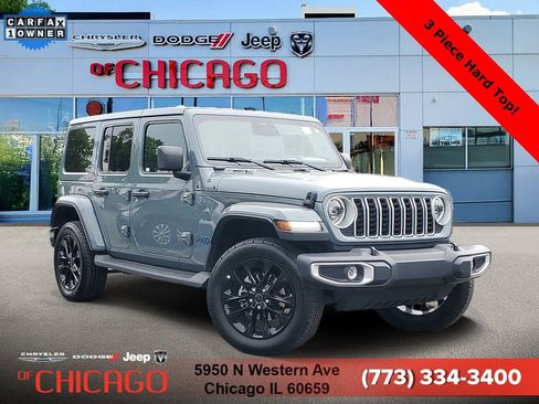 Certified 2025 Jeep Wrangler Unlimited Sahara AWD/4WD image 1