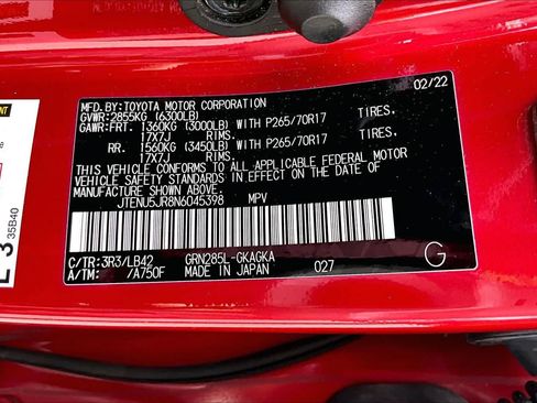 Used 2022 Toyota 4Runner SR5 Premium AWD/4WD image 36