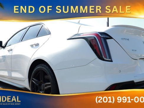 Used 2021 Cadillac CT4 V w/ Technology Package AWD/4WD image 7
