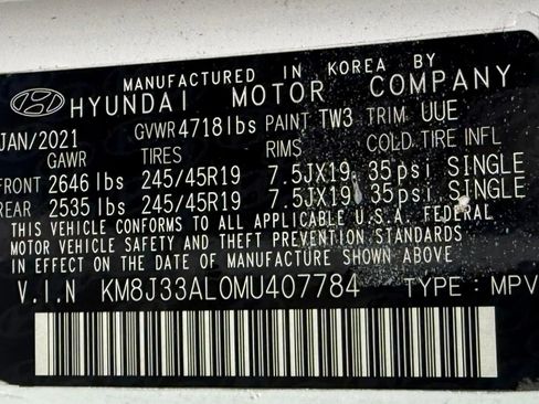 Used 2021 Hyundai Tucson Sport FWD image 14