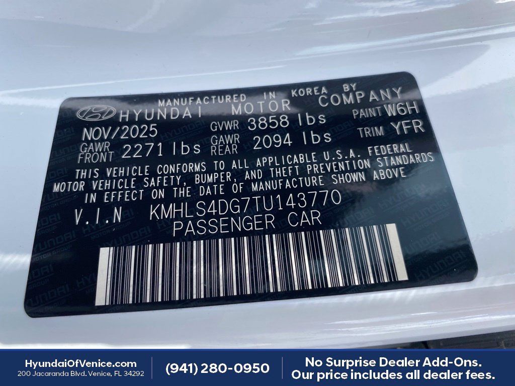 Certified 2026 Hyundai Elantra SEL Sport Premium FWD image 23