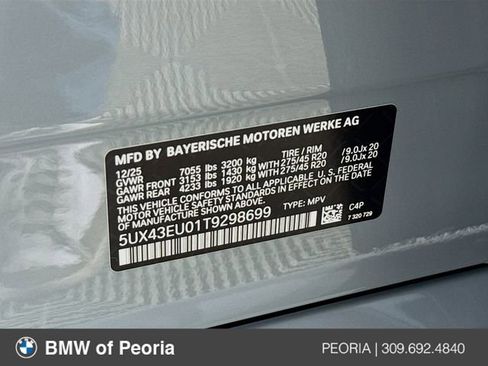 New 2026 BMW X5 xDrive50e w/ M Sport Package image 33